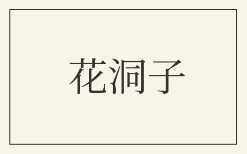 花洞子