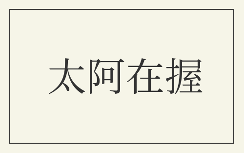 太阿在握