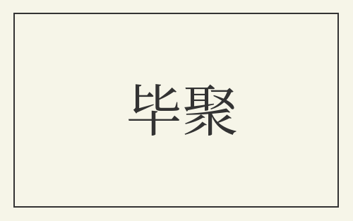 毕聚