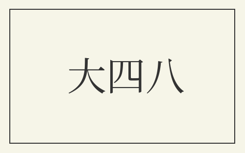 大四八