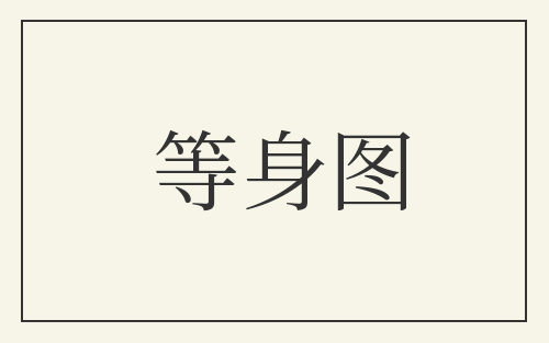 等身图