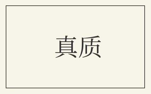 真质