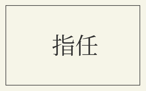 指任