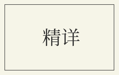 精详