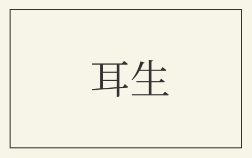 耳生