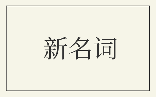 新名词