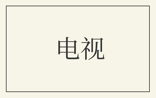 电视