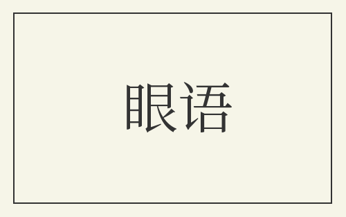 眼语