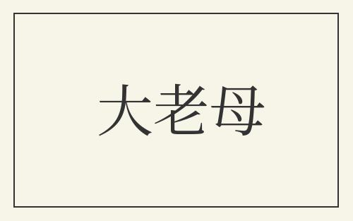 大老母