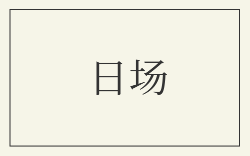 日场