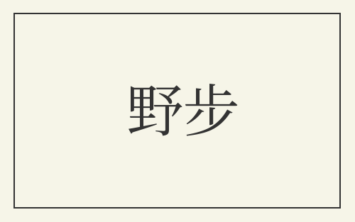野步