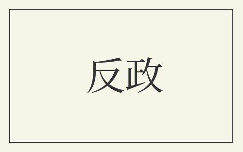 反政