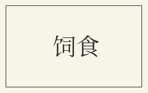 饲食