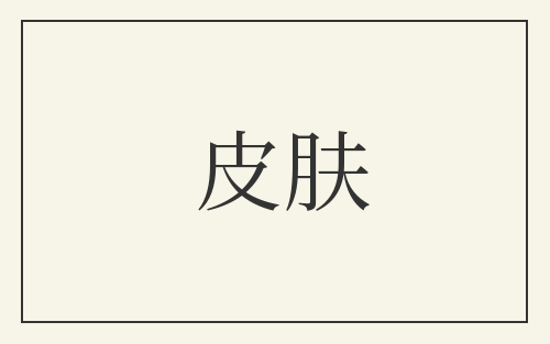 皮肤